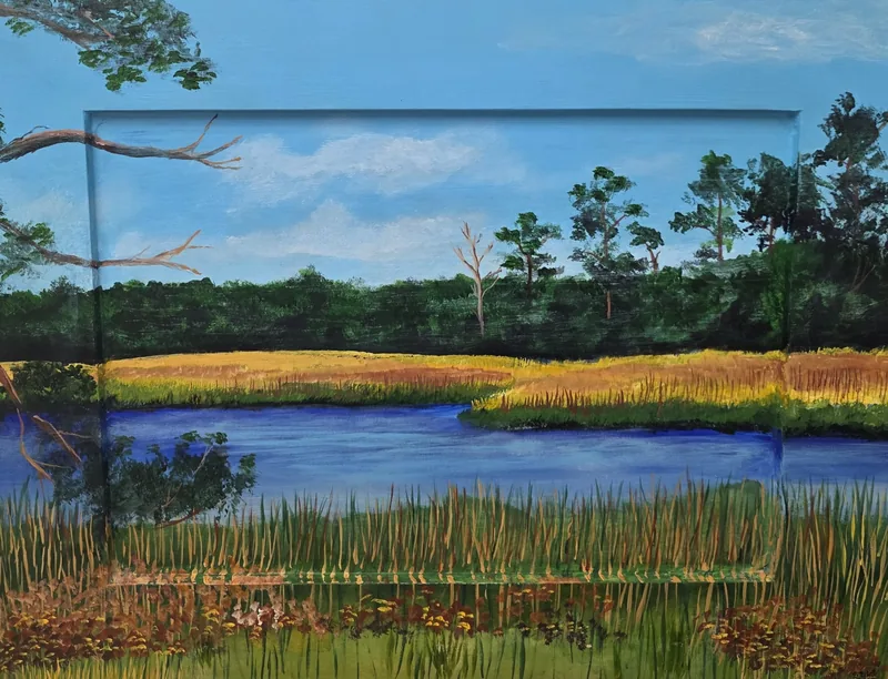 Edisto Creek Marsh - $650.00 by Steve Bond, original artwork