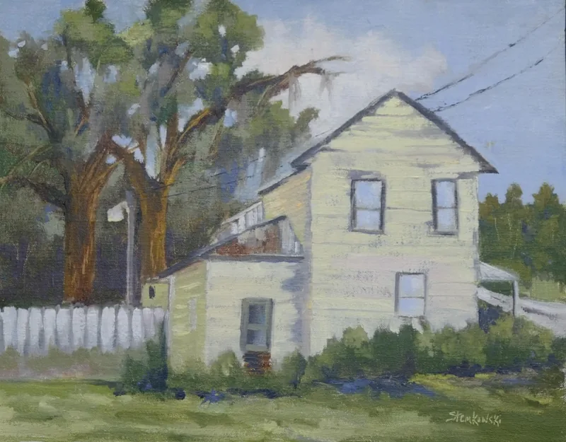 Fixer Upper by Christian Stemkowski, oil on linen