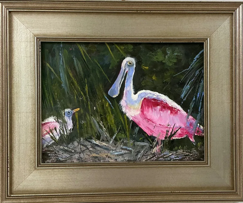 Quiet Beginnings by Victoria Kelly, oil on panel
